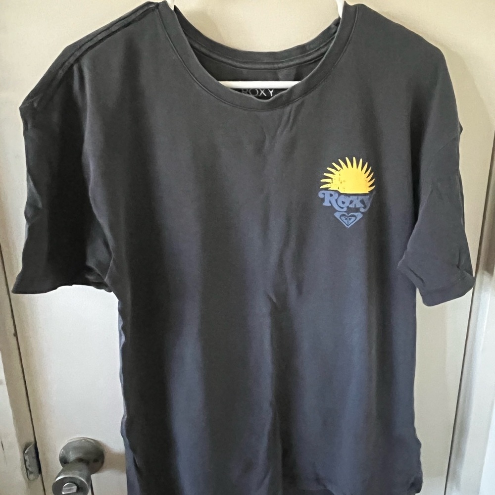 Roxy Black Graphic Tee